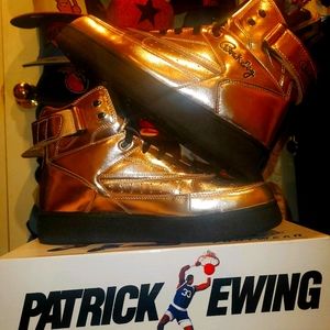 Patrick ewing shoes rose gold *BRAND new*